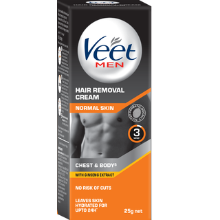 Veet for men pubic hair clearance